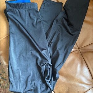 YITTY high waisted sateen leggings with body sculpt stitching
